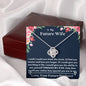 Future Wife - Through My Eyes Love Knot Necklace