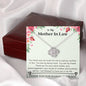 Mother In Law My Bonus Mom Love Knot Necklace