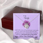 Lurve™ Wife - Permanent Part of The World Love Knot Necklace