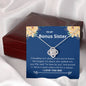 Bonus Sister - Here For You Love Knot Necklace