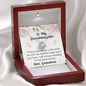Lurve™ Granddaughter - Keep Me In Your Heart Love Knot Necklace