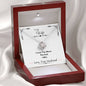 Lurve™ Wife - I Love You More Love Knot Necklace