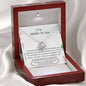 Lurve™ Mother In Law - Mother Daughter, Whole Heart Love Knot Necklace