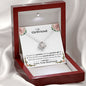 Lurve™ Girlfriend - Sunshine, Greatest Gift, Special Person Love Knot Necklace