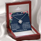 Lurve™ Bonus Daughter - Always Remember Love Knot Necklace
