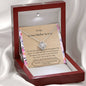 Future Mother In Law - Mean The World Love Knot Necklace
