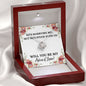 Lurve™ Stuck With Us, Matron of Honor Love Knot Necklace