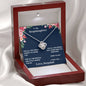 Lurve™ Stepdaughter - I Need to Say Love Knot Necklace