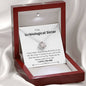 Unbiological Sister - Best Decision Love Knot Necklace