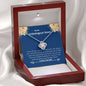 Unbiological Sister - Life, Amazing Person Love Knot Necklace