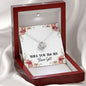 Lurve™ Will You Be My Flower Girl Love Knot Necklace