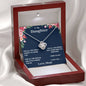 Lurve™ Daughter - I Need to Say Love Knot Necklace