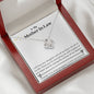 Mother In Law - A Piece of Your Heart Love Knot Necklace