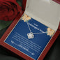 Unbiological Sister - Huge Part, Life, Fun Love Knot Necklace