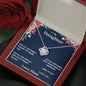 Lurve™ Daughter - I Need to Say Love Knot Necklace