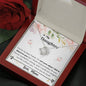 Lurve™ Daughter - Not Sure What I did to Deserve You Love Knot Necklace