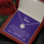 Bestie - Miss You, Love You Love Knot Necklace