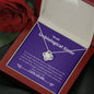 Unbiological Sister - Huge Part, Life, Fun Love Knot Necklace