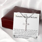 Future Mother In Law - Raising Love of My Life Cross Necklace