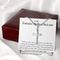 Future Mother In Law - Raising Love of My Life Cross Necklace