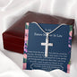 Future Mother In Law - Stole My Heart Cross Necklace