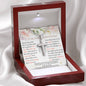 Future Mother In Law - Stole My Heart Cross Necklace