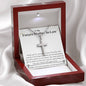 Future Mother In Law - Raising Love of My Life Cross Necklace