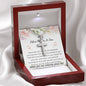 Future Mother In Law - First Breath Cross Necklace