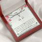 Future Mother In Law - Raising Love of My Life Cross Necklace