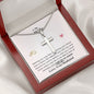 Lurve™ Wife - Smile for No Reason Cross Necklace