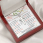 Future Mother In Law - Stole My Heart Cross Necklace