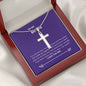 Bestie - Rock, Piece, Holds Together Cross Necklace