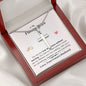 Lurve™ Future Wife - Love That Came Without Warning Cross Necklace