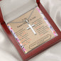 Future Mother In Law - Stole My Heart Cross Necklace