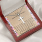 Future Mother In Law - First Breath Cross Necklace