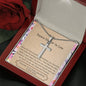 Future Mother In Law - First Breath Cross Necklace