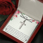 Mother In Law - A Piece of Your Heart Cross Necklace