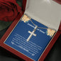 Unbiological Sister - Precious Friendship Cross Necklace