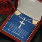 Unbiological Sister - Greatest Friend, Unmeasureable Cross Necklace