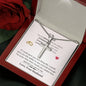 Lurve™ Wife - Braver, Stronger, Smarter, Loved Cross Necklace