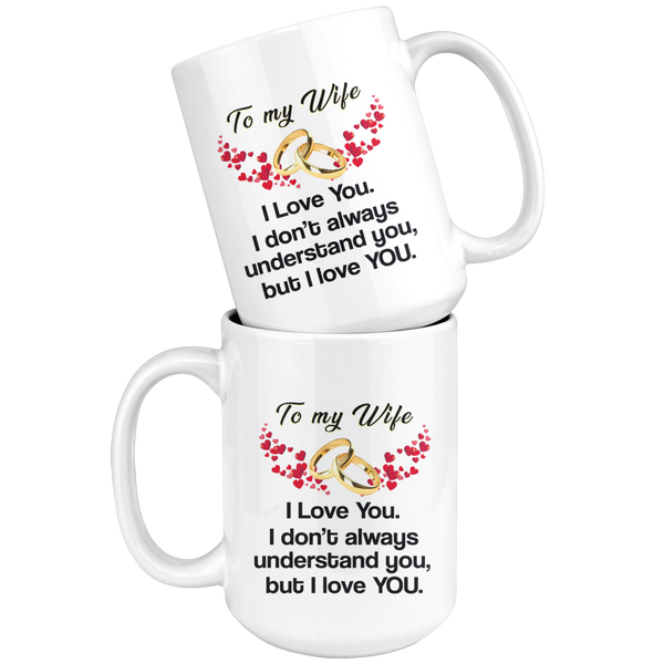Love You 15oz White Mug