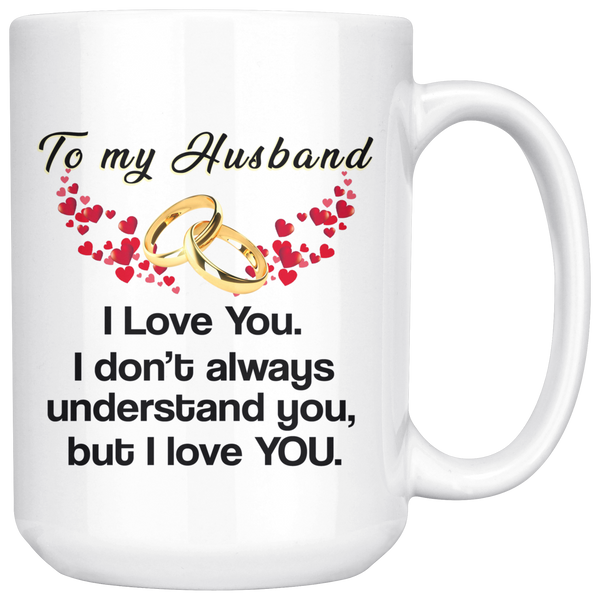 Love You 15oz White Mug