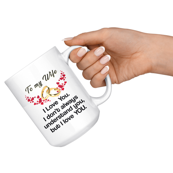 Love You 15oz White Mug