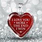 Lurve™ Love You More Heart Necklace