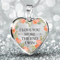 Lurve™ Love You More Heart Necklace