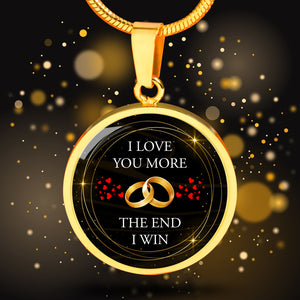 Lurve™ Love You More Circle Necklace