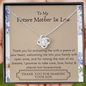 Lurve™ Future Mother In Law - Entrusting, Welcome, My Dream Man Love Knot Necklace