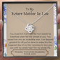 Lurve™ Future Mother In Law - Incredible Man, Beyond Grateful Love Knot Necklace