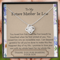 Lurve™ Future Mother In Law - Incredible Man, Beyond Grateful Love Knot Necklace