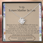 Lurve™ Future Mother In Law - Remarkable Man, The Gift Love Knot Necklace